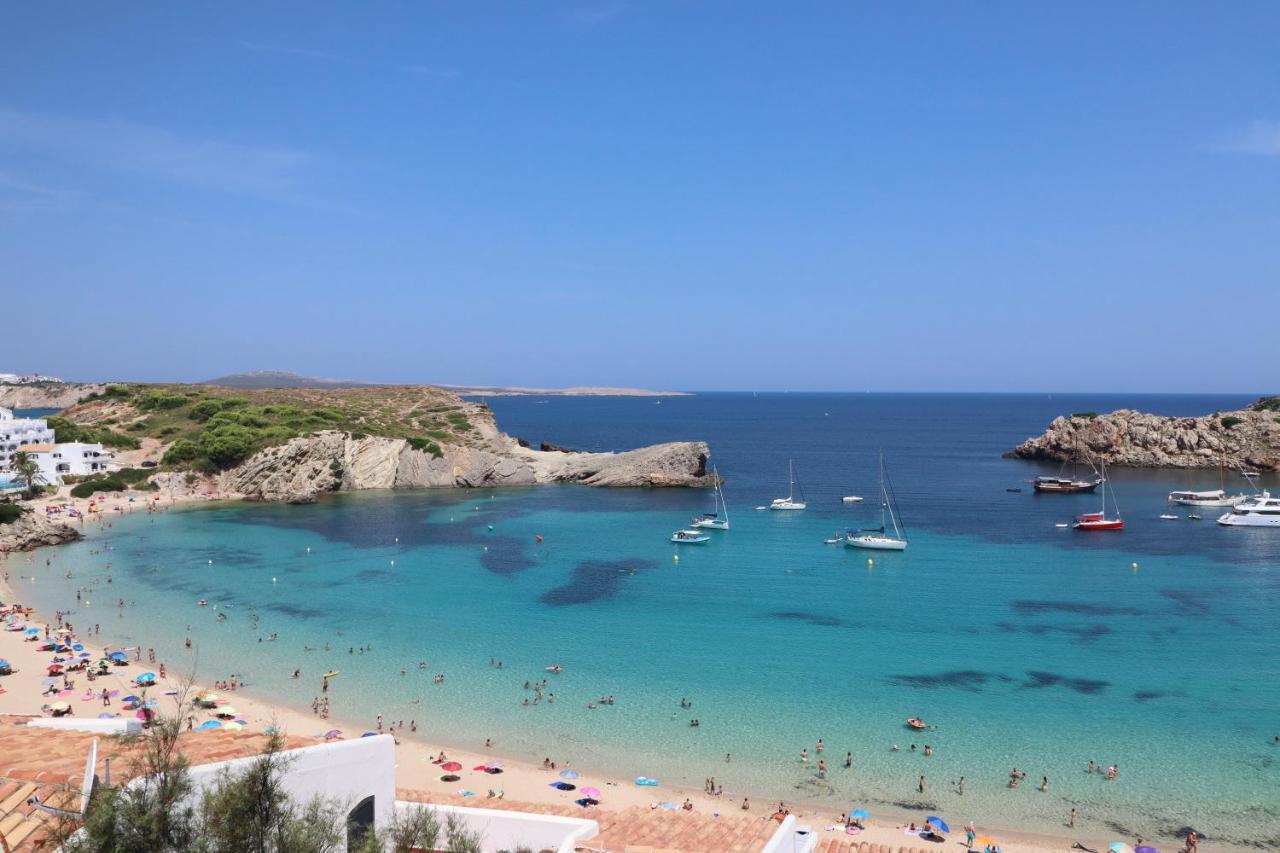 Belvedere, Family-Friendly, Nice, First-Line Apartment With Stunning Beach And Sea Views,Ac Arenal d'en Castell Kültér fotó