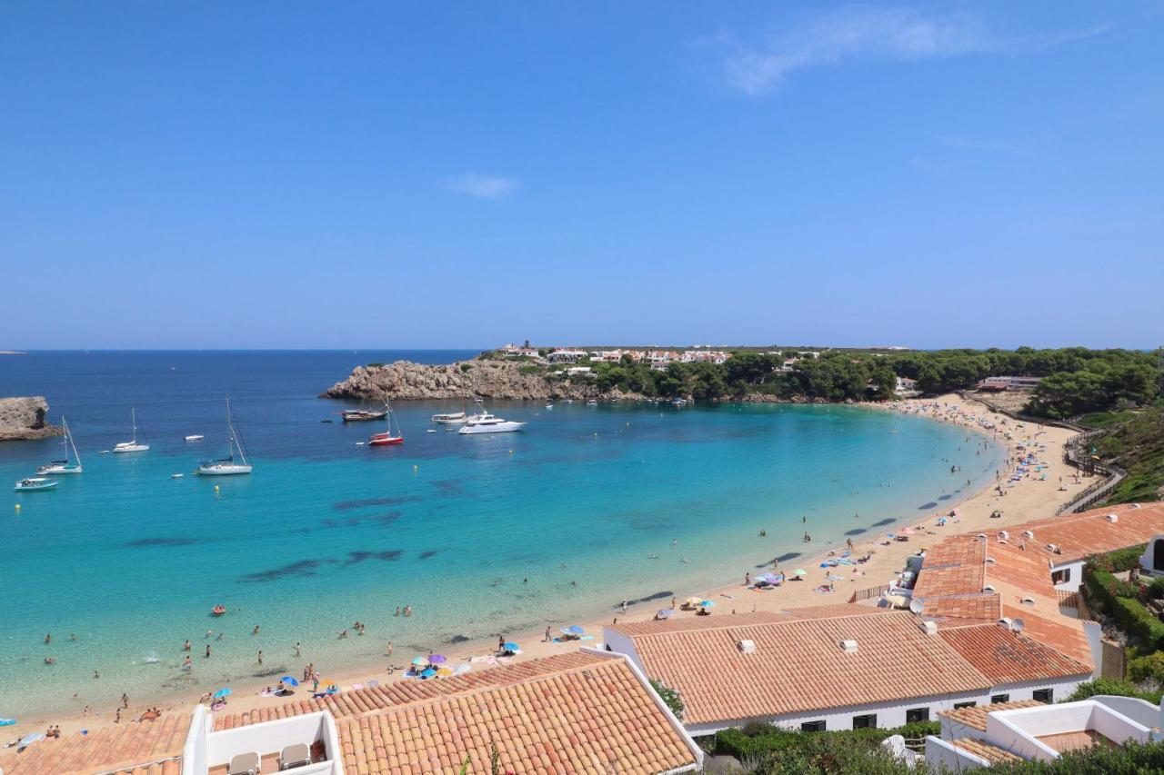 Belvedere, Family-Friendly, Nice, First-Line Apartment With Stunning Beach And Sea Views,Ac Arenal d'en Castell Kültér fotó