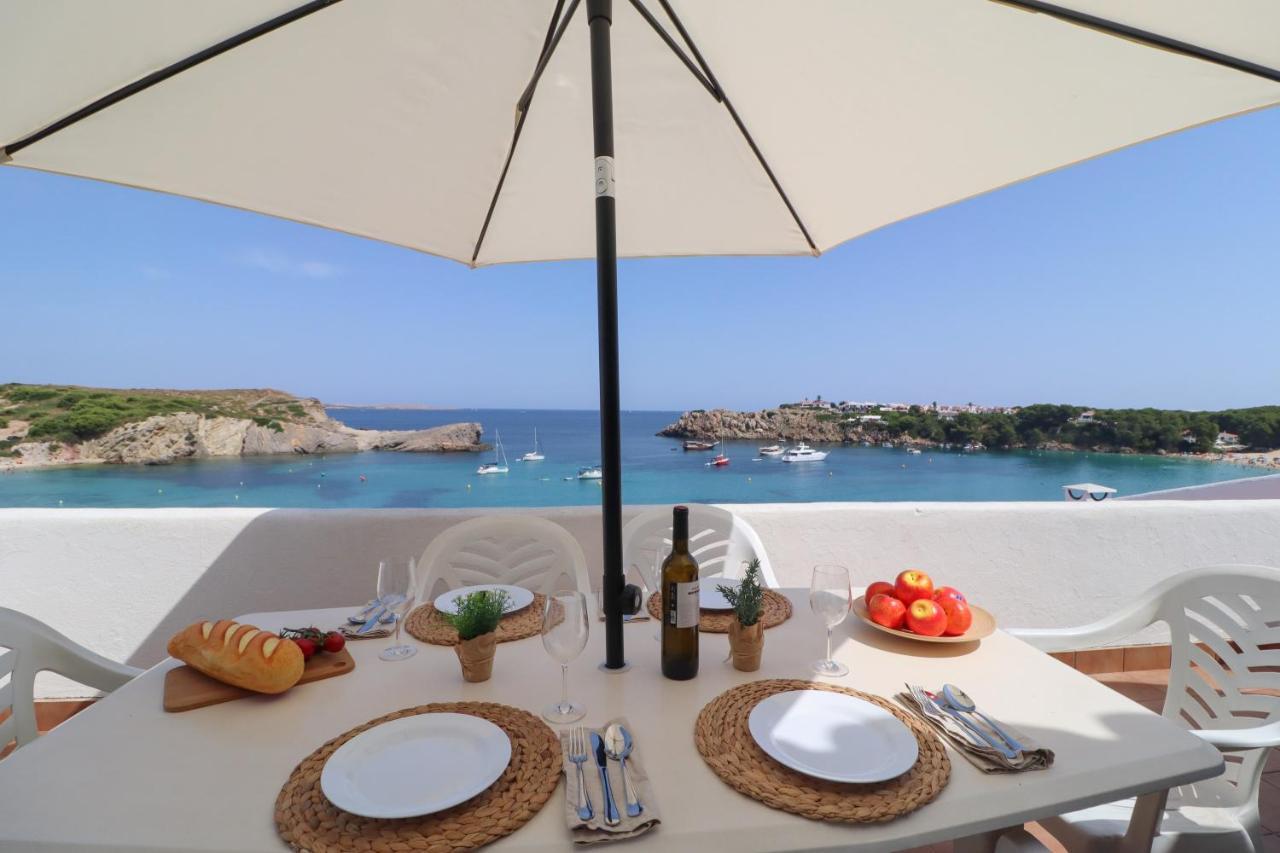 Belvedere, Family-Friendly, Nice, First-Line Apartment With Stunning Beach And Sea Views,Ac Arenal d'en Castell Kültér fotó