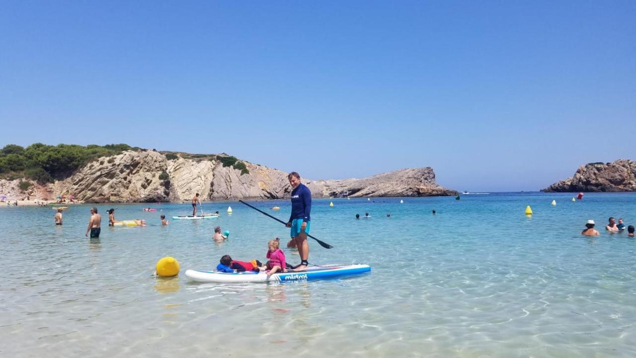 Belvedere, Family-Friendly, Nice, First-Line Apartment With Stunning Beach And Sea Views,Ac Arenal d'en Castell Kültér fotó