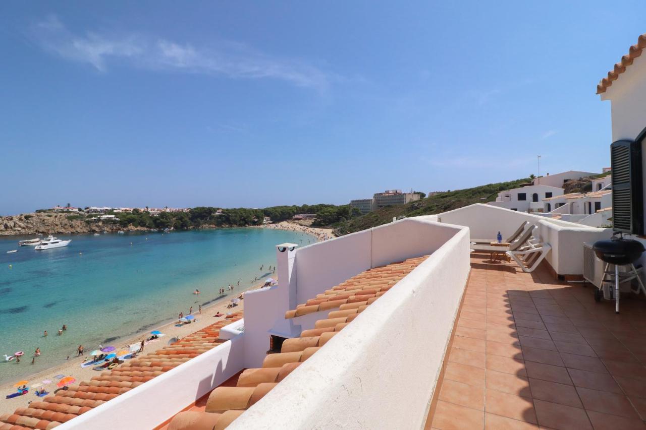 Belvedere, Family-Friendly, Nice, First-Line Apartment With Stunning Beach And Sea Views,Ac Arenal d'en Castell Kültér fotó
