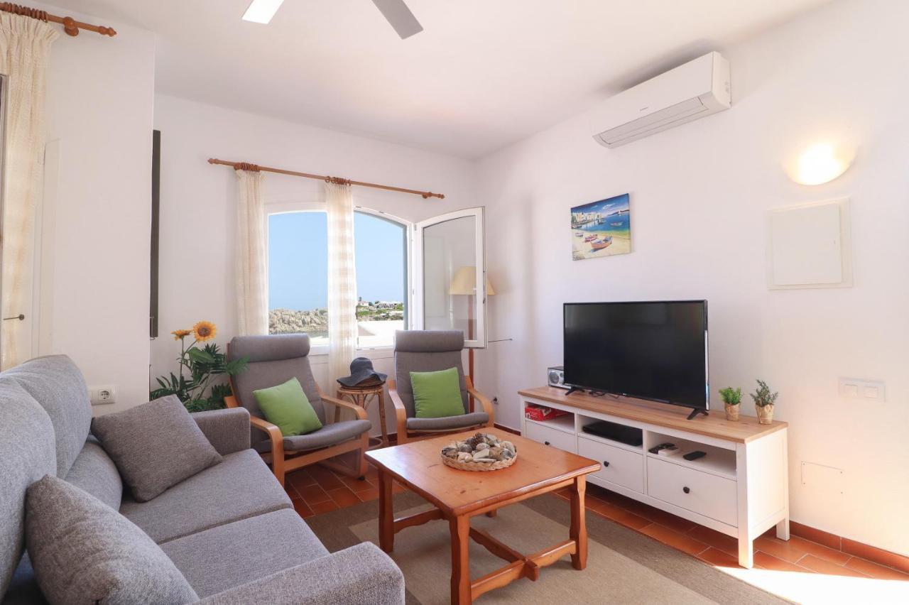 Belvedere, Family-Friendly, Nice, First-Line Apartment With Stunning Beach And Sea Views,Ac Arenal d'en Castell Kültér fotó